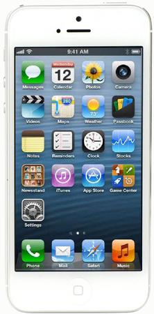 Смартфон Apple iPhone 5 32Gb White & Silver - Батайск