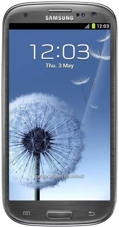 Смартфон Samsung Galaxy S3 GT-I9300 16Gb Titanium grey - Батайск